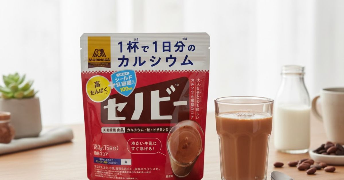 【森永セノビー】ミルクココアとの違いは？成分や効果を徹底解説