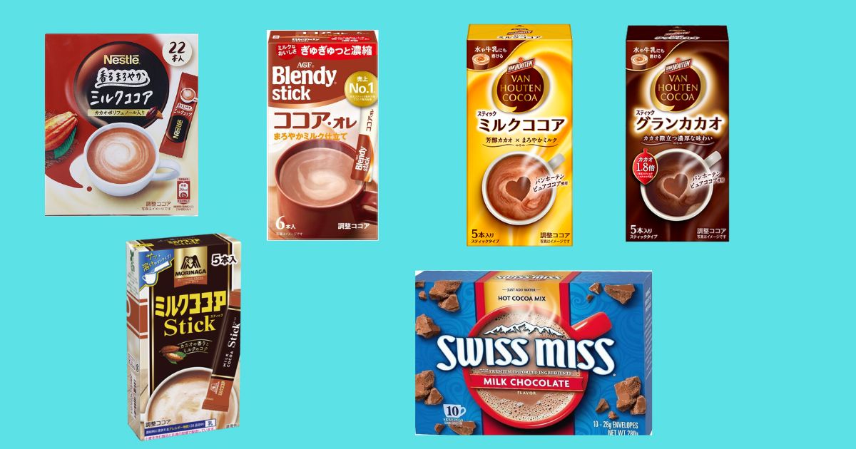 ココアスティックおすすめ比較ランキング！お湯だけで美味しい神7選と絶品アレンジ術