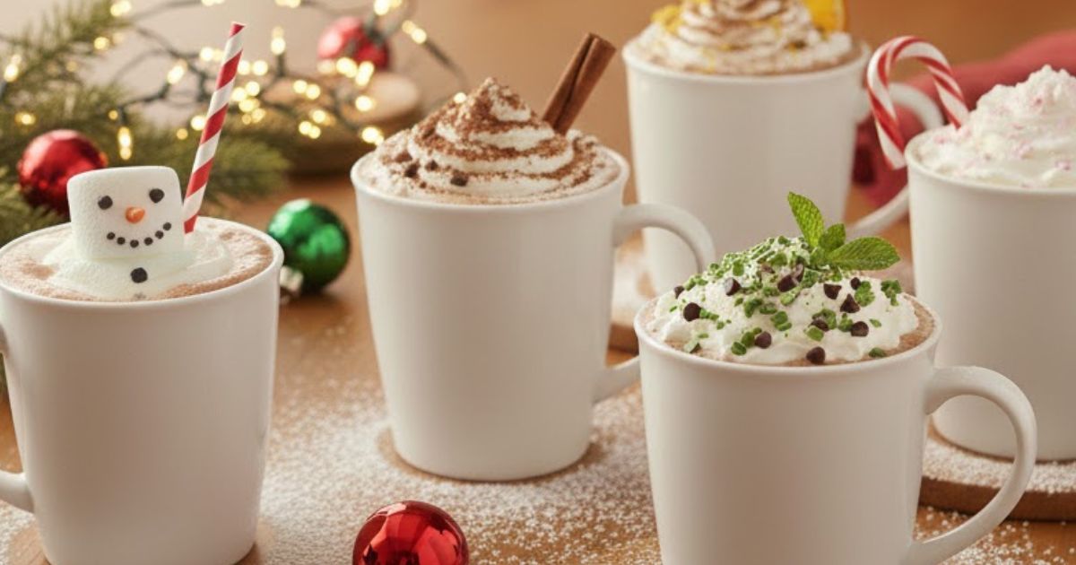 【簡単・映え】クリスマスに作りたいホットココアアレンジ5選！自宅で楽しむおしゃれなレシピと盛り付けのコツ